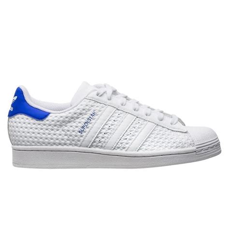 adidas suprstar wit met blauw|adidas superstar dames sneakers.